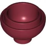 LEGO® 15395c59 - LEGO sötétpiros kupola alj, 2 x 2 méretű (15395c59)