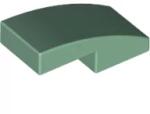 LEGO® 11477c48 - LEGO homokzöld kocka íves, 2 x 1 méretű, sima (11477c48)
