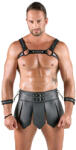 Svenjoyment Gladiator Skirt & Chest Harness Set 2180545 Black XXL