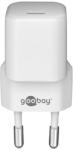 Goobay USB Type-C Hálózati gyorstöltő - Fehér (30W) (59716) (59716)