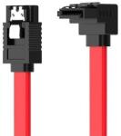 Goobay SATA M/M adatkábel 90°-os csatlakozóval 0.5m (93116) (93116)