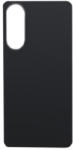 Samsung S937 Galaxy S25 Edge akkufedél (hátlap) ragasztóval, fekete, titanium black (gyári)