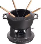 Staub Комплект за фондю Staub 18 см черен 10 части (40511-971-0)