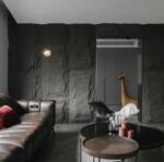  Archi Design, Space Black 3D PU falpanel, 5 cm vastag 120*60 cm I. o