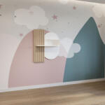 TODI falipolc Misty fehér - babycenter-online