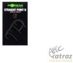 Korda Straight Point Barbless 6 - Korda Szakállnélküli Pontyozó Horog (KSPHB6)