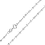 ÉkszerM Fehérarany Lánc (méret: 50) AU 94020