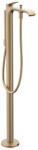 Hansgrohe Vivenis egykaros, szabadonálló kádcsaptelep, szálcsiszolt bronz 75445140 (75445140)