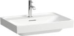 Laufen Meda porcelán mosdó csiszolt alsó felülettel 65x46 cm csaplyuk és túlfolyó nélkül, matt fehér H8161147571121 (H8161147571121)