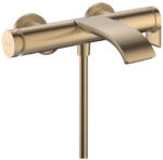 Hansgrohe Vivenis egykaros kádcsaptelep falsíkon kívüli szereléshez, szálcsiszolt bronz 75420140 (75420140)