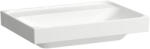 Laufen Meda porcelán mosdó 65x46 cm csaplyuk és túlfolyó nélkül, fehér H8101140001121 (H8101140001121)