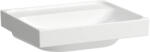 Laufen Meda porcelán mosdó 55x46 cm csaplyuk és túlfolyó nélkül, LCC bevonattal, fehér H8101124001121 (H8101124001121)