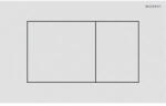 Geberit Sigma40 működtetőlap 2 mennyiséges öblítéshez, matt fehér easy-to-clean bevonattal 115.629. JT. 1 (115.629.JT.1)