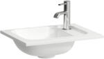 Laufen Meda marbond kézmosó 44x34 cm csaplyukkal, jobbos/fehér H8141100001141 (H8141100001141)
