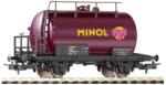 Piko 57754 Tartálykocsi fékhíddal, Udh, Minol, DR IV, 2. pályaszám (4015615577546)