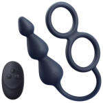 AnalTech Vibrant Trikon - érzéki herefeszítő dugó 9, 5 x 3 cm