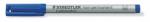 STAEDTLER Alkoholmentes marker, OHP, 1 mm, STAEDTLER "Lumocolor® 315 M", kék (TS3153) - tintasziget