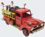  Fém tűzoltóautó AMC013
