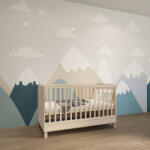 Todi kiságy Misty kasmír átalakítható 70x140cm - babymax