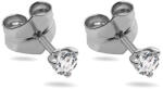Heratis Forever Stekkeres fülbevaló lab-grown gyémánttal Brynn, fehérarany 9K ALLG001AHR