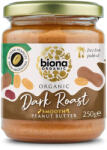 biona Bio Sötét pörkölésű krémes mogyoróvaj - tengeri sóval 250g - alommano