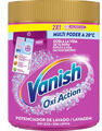 Vanish Cipőápolók Oxi Action Stain Remover Powder for Coloured Clothes Egy méret