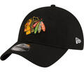 New-Era Baseball sapkák 9TWENTY Chicago Blackhawks NHL Cap Fekete Egy méret