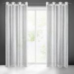 Takoy Perdea NESSI cu o structură tip plasă cu efect de ploaie, în stil eco 140 x 250 cm