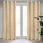 Takoy Draperie LIREN în stil eco cu țesătură decorativă 140 x 250 cm