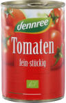 dennree Bucati de tomate bio in sos de rosii, 400 g