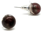 MyVanilla Ásvány Fülbevaló golyó kvarc tibeti 11-12mm