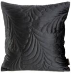 Takoy PRÉMIUM Bársony díszpárnahuzat hagyományos steppeléssel díszítve levélmintával