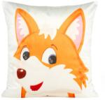 Takoy DESIGN 91 Bársony díszpárnahuzat KIDS 9A vicces róka motívummal