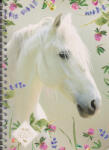 Lizzy Card Füzet Lizzy Card A/4 vonalas dupla spirállal Wild Beauty White UTOLSÓ DARABOK (19638901)