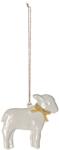 Maileg Decoratiune de Paste din metal pictata manual - LAMB - YELLOW - Maileg
