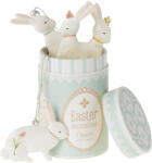 Maileg Cutie cu decoratiuni de Paste din metal, pictate manual - Easter Bunny - Maileg