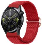 BSTRAP Elastic Nylon curea pentru Samsung Galaxy Watch 42mm, red (SSG024C0502)