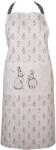 Clayre & Eef Sort bucatarie bumbac bej gri Iepurasi 70x85 cm (BNS41)