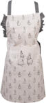 Clayre & Eef Sort bucatarie pentru copii bumbac bej gri Iepurasi 56x48 cm (BNS41K)