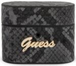 Guess GUACAPPUSNSMLBK AirPods Pro acoperă negru Colecția Python (GUACAPPUSNSMLBK)