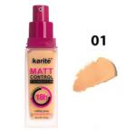 Lila Rossa Fond de ten Karite Matt Control, 35 ml, nuanta 01