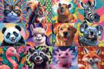 Trefl - Puzzle Funny Animal Portraits - 300 piese