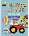 Móra Könyvkiadó Nagy matricák kis kezekbe foglalkoztató - Járművek (MO5086) - jateknet
