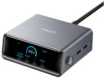Anker Hálózati Töltő, Prime Charger GaNPrime, 6 portos, 250W, 4xUSB-C, 2xUSB-A, EU, fekete - A2345341 (A2345341) - mulan