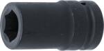 BGS technic Hosszított hatszögletű ütvecsavarozó dugókulcs, 1", 27mm (BGS-5500-27)