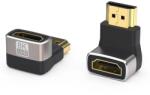 PremiumCord HDMI 2.1 Toldó Szürke 3cm KPHDMA-39 (KPHDMA-39)