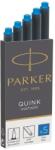 Parker tintapatron, mosható, kék - 5 darabos csomag