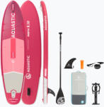 HAJDU Set placă SUP gonflabilă AQUASTIC Perth 9'10" roz