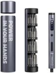 UF Tools Uf-tools електрическа акумулаторна отвертка 62 в 1 с уникален калъф, сребриста, usb-c (uf-882070)