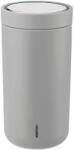 Stelton TO GO CLICK termobögre 200 ml, matt világosszürke